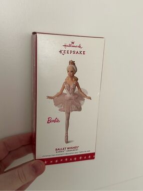 Hallmark Barbie Keepsake Ornament Ballet Wishes 2016